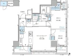パークアクシス五反田スカイタワーの間取り画像