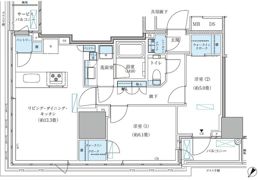 パークアクシス五反田スカイタワーの間取り画像