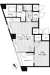 コスモリード新宿余丁町の間取り画像