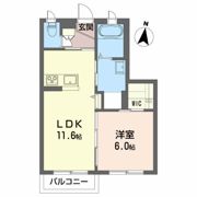 ベレオ咲田の間取り画像
