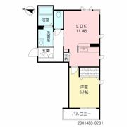 ヴィルヌーブ諏訪野 I棟の間取り画像