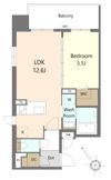 S-RESIDENCE博多駅東awesomeの間取り画像