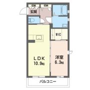 ドリーミオ Aの間取り画像