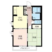 パルクメゾン湘南の間取り画像