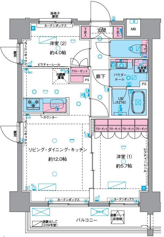 間取図