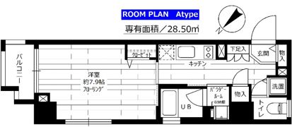 グランドコンシェルジュ早稲田の間取り画像