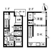 (仮)江戸川区松島4丁目 新築賃貸住宅の間取り画像