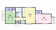 ハイツ野崎Bの間取り画像