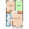 ベルメゾン奥住B棟の間取り画像