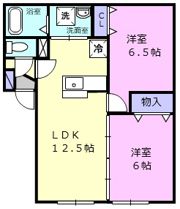 グランドソレイユの間取り画像