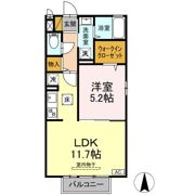 メゾンローレル Ⅱの間取り画像