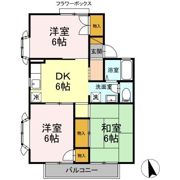 グランパティオの間取り画像