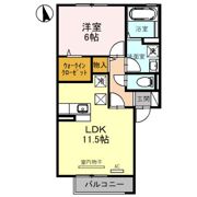 プルーリオン F棟の間取り画像
