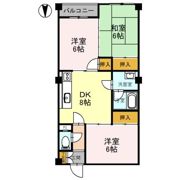 メープルハイムの間取り画像