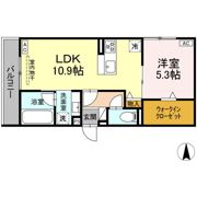 セレスティア田神 WESTの間取り画像