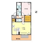 リビングタウン愛野南 Cの間取り画像