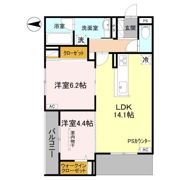 TORISIA千里丘Ⅰの間取り画像