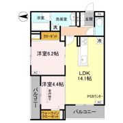 TORISIA千里丘Ⅰの間取り画像