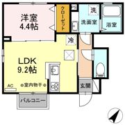 ピースフルⅣの間取り画像