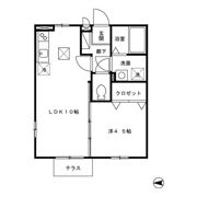 セジュールサティの間取り画像
