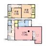 五十嵐一の町貸家の間取り画像