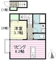 リヴィエールⅠの間取り画像