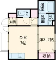 リヴィエールⅠの間取り画像