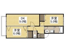 リバーサイド金岡Aの間取り画像