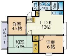 サンヴィレッジみつわ台B棟の間取り画像