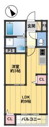 グリッター 香椎の間取り画像