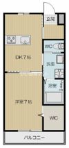 UKマンションの間取り画像