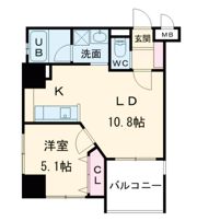 La Chic Ceriseの間取り画像