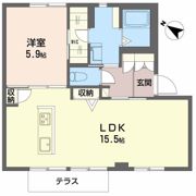 アメニティ21 Aの間取り画像