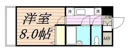 パルグランドマンションの間取り画像