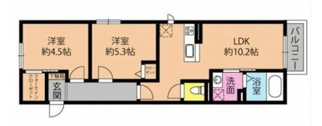 GOLD HEIMⅡの間取り画像