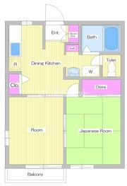 グランメール勝田台の間取り画像