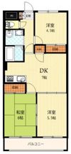 ロイヤルマンション中西の間取り画像
