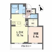カーサ・ローザ郡元の間取り画像