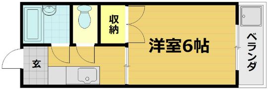 前田ハイツの間取り画像