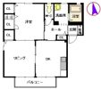 ドミールB棟の間取り画像