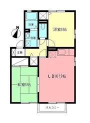 パルステージⅢの間取り画像