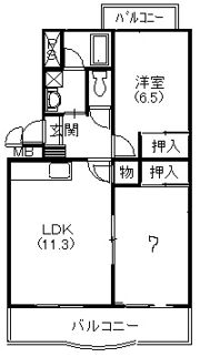 クリスタル フォレストの間取り画像