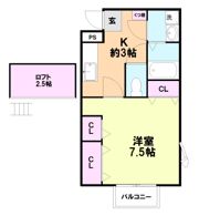 カモミールの間取り画像
