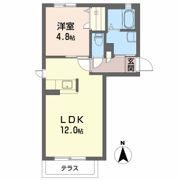 アムールGの間取り画像