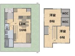 CASA上大類の間取り画像
