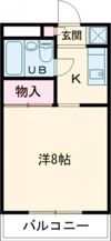 ワイズコレクトAの間取り画像