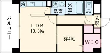 ベルカント札場の間取り画像