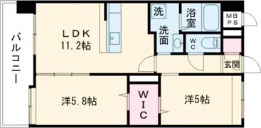 サムティ熊本Rio brancoの間取り画像