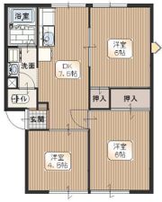 サンハイツムカイCの間取り画像
