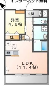 ウィンサムパインⅡの間取り画像